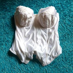 Goddess ivory bustier